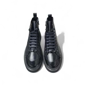 Luciano Bellini Deri Bot BC26903 - Siyah - 41