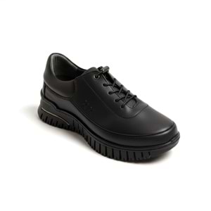 Kadın Deri Günlük Ayakkabı 4219 - Siyah - 37