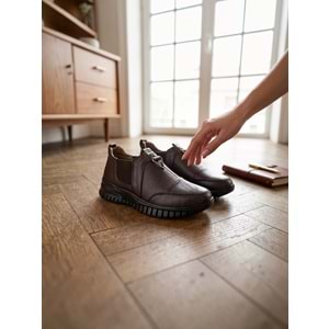 Kadın Deri Casual Ayakkabı 1453 01 - Kahve - 40