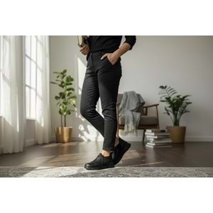Kadın Deri Casual Ayakkabı 1453 01 - Siyah - 37