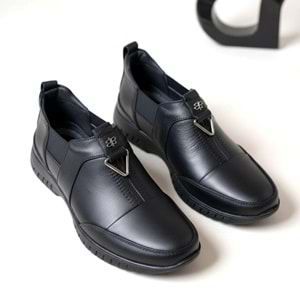 Kadın Deri Casual Ayakkabı 1453 01 - Siyah - 37