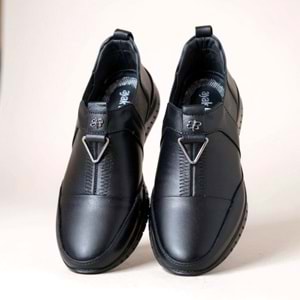 Kadın Deri Casual Ayakkabı 1453 01 - Siyah - 37