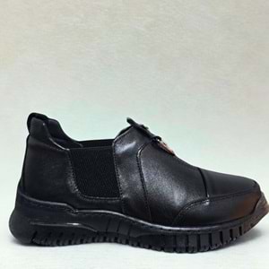 Kadın Deri Casual Ayakkabı 1453 01 - Siyah - 38