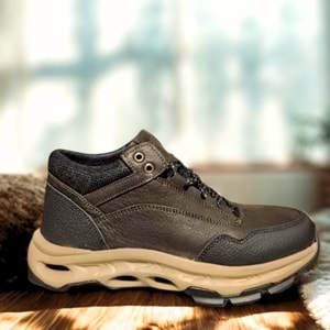 Bulldozer Erkek Deri Comfort Bot 260058 - Haki - 41