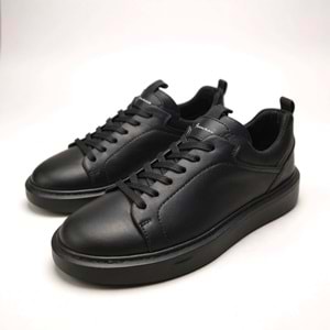 Erkek Deri Casual Ayakkabı 21593 - Siyah - 40