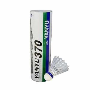 Yanyu 300 Badminton Topu Nylon Shuttlecock 6x - Beyaz - STANDART