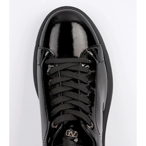 Erkek Deri Rugan Casual Ayakkabı 152171 - Siyah - 41