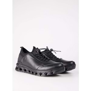 Bulldozer Erkek Deri Casual Ayakkabı 250057 - Siyah - 40