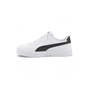 Puma Skye Clean Unisex Spor Ayakkabı 380147 04 - Beyaz-Siyah - 37,5