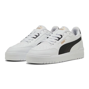 Puma Shuffle Downtown Erkek Spor Ayakkabı 402596 02 - Beyaz-Siyah - 43