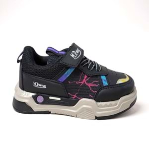 Çocuk Spor Ayakkabı Işıklı 3523 - Siyah - 27