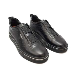 Erkek Deri Casual Ayakkabı 26907 - Siyah - 41