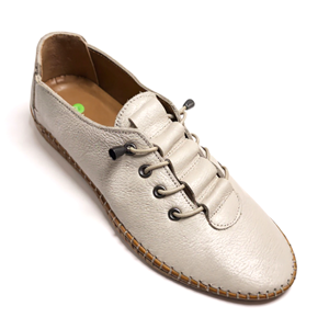 Kadın Deri Günlük Comfort Ayakkabı 1995 - Krem - 40