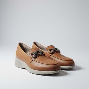 Kadın Deri Günlük Ayakkabı 0113 - Taba - 40