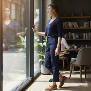 Kadın Deri Günlük Ayakkabı 0113 - Taba - 40