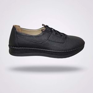 Kadın Deri Günlük Comfort Ayakkabı 2005 - Siyah - 41