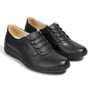 Kadın Deri Günlük Comfort Ayakkabı 2005 - Siyah - 41