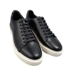 Erkek Deri Comfort Casual Ayakkabı L4247 - Siyah - 43