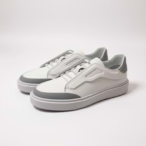 Luciano Bellini Erkek Deri Casual Ayakkabı L4238 - Beyaz - 41