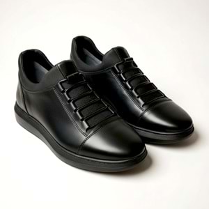 Erkek Deri Casual Ayakkabı 4242 - Siyah - 41