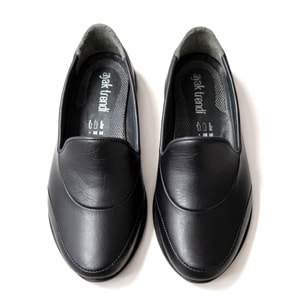 Kadın Deri Comfort Günlük Ayakkabı T4218 - Siyah - 38