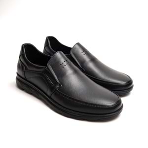 Erkek Deri Comfort Günlük Ayakkabı S571 - Siyah - 42
