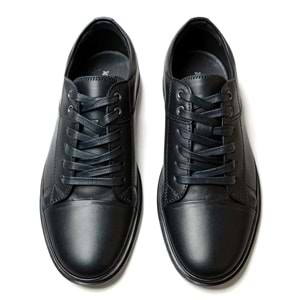 Erkek Deri Günlük Ayakkabı 22585 - Siyah - 41