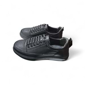 Erkek Deri Günlük Ayakkabı S5209 - Siyah - 41