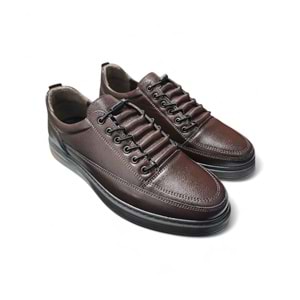 Erkek Deri Günlük Ayakkabı K5209 - Kahve - 42