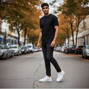 Erkek Deri Günlük Ayakkabı 6780B - Beyaz - 42