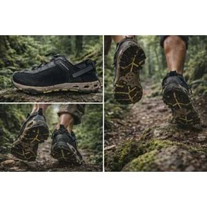 Scootland Unisex Trekking Spor Ayakkabı 15509 S5 - Siyah - 38