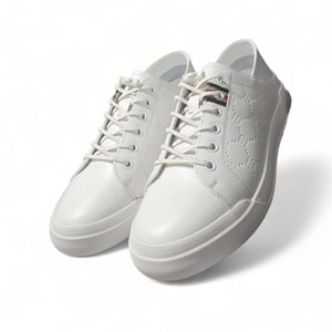 Erkek Deri Premium Casual Ayakkabı 15221042 - Beyaz - 41