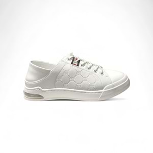 Erkek Deri Premium Casual Ayakkabı 15221042 - Beyaz - 43