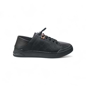 Erkek Deri Premium Casual Ayakkabı 15221042S - Siyah - 40
