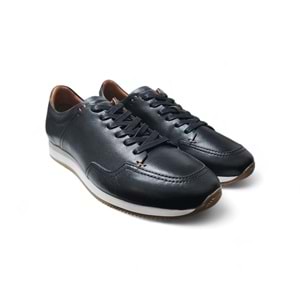 Erkek Deri Casual Ayakkabı 21248 S1 - Siyah - 45