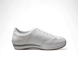 Erkek Deri Casual Ayakkabı 21248 Z1 - Beyaz - 41