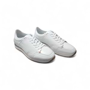 Erkek Deri Casual Ayakkabı 21248 Z1 - Beyaz - 41