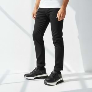 Erkek Deri Casual Ayakkabı 23379S1 - Siyah - 41