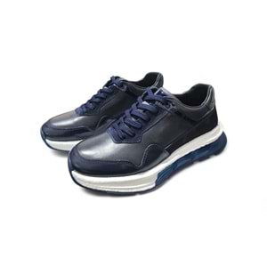Erkek Deri Casual Ayakkabı 23379L1 - Lacivert - 40