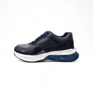 Erkek Deri Casual Ayakkabı 23379L1 - Lacivert - 42