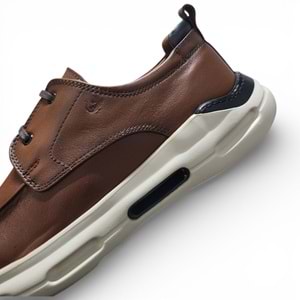 Erkek Deri Casual Günlük Ayakkabı 21395T - Taba - 42