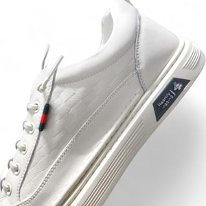 Erkek Deri Günlük Ayakkabı 15219039Z1 - Beyaz - 45