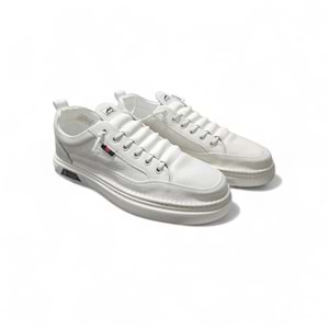 Erkek Deri Günlük Ayakkabı 15219039Z1 - Beyaz - 45