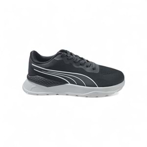 Puma Lite Runner Spor Ayakkabı TDP 40853302 - Siyah-Beyaz - 42,5