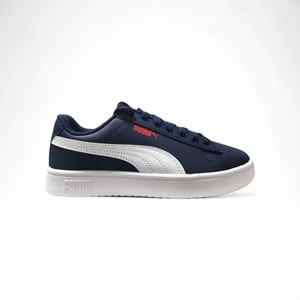 Puma Rickie Unisex Classic JR Spor Ayakkabı 39425201 - Lacivert - 38,5