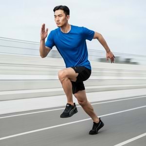 Puma Lite Runner Erkek Spor Ayakkabı TDP 40853301 - Siyah - 41