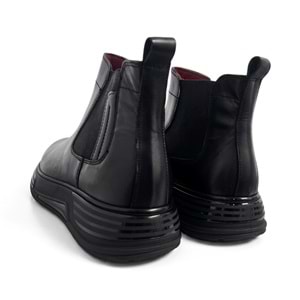 Erkek Deri Casual Bot 20001 - Siyah - 40