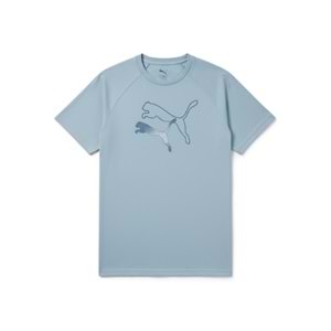 Puma Evostripe Graphic Tee Tshirt 69189647 - Mavi - S