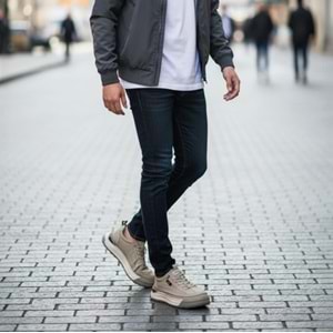 Erkek Comfort Fit Spor Ayakkabı 5033B - Bej - 41