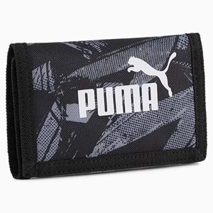 Puma Phase AOP Siyah Grafik Desenli Unisex Cüzdan 054758 05 - Siyah - STANDART